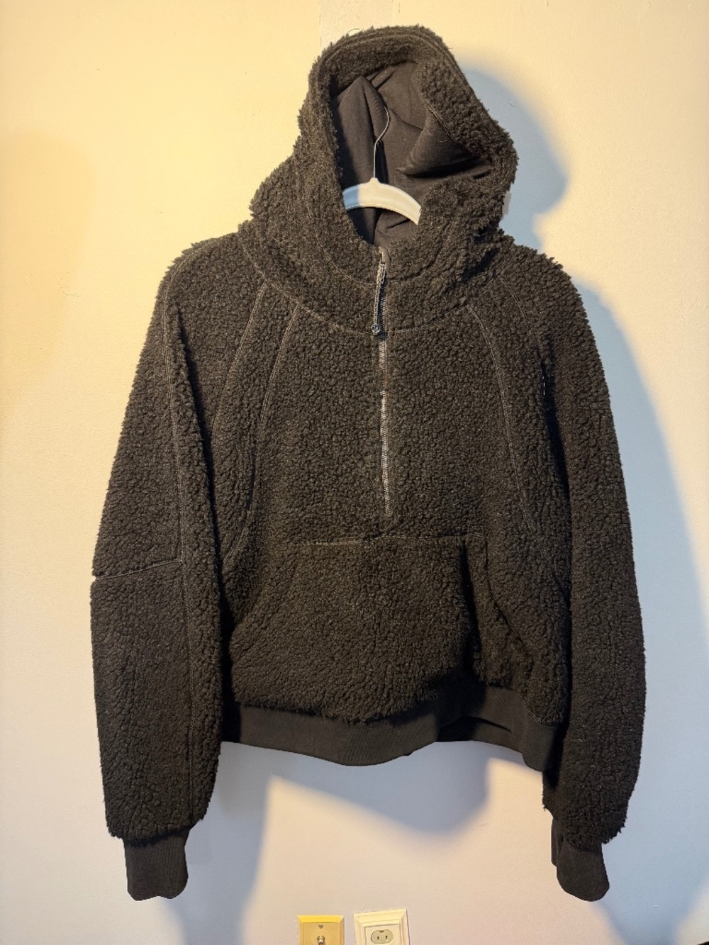 Lululemon Scuba Oversized Sherpa Half Zip Hoodie Sz xl/xxl